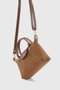 Zoozie Bags Bolsa de Hombro de Ante Tan